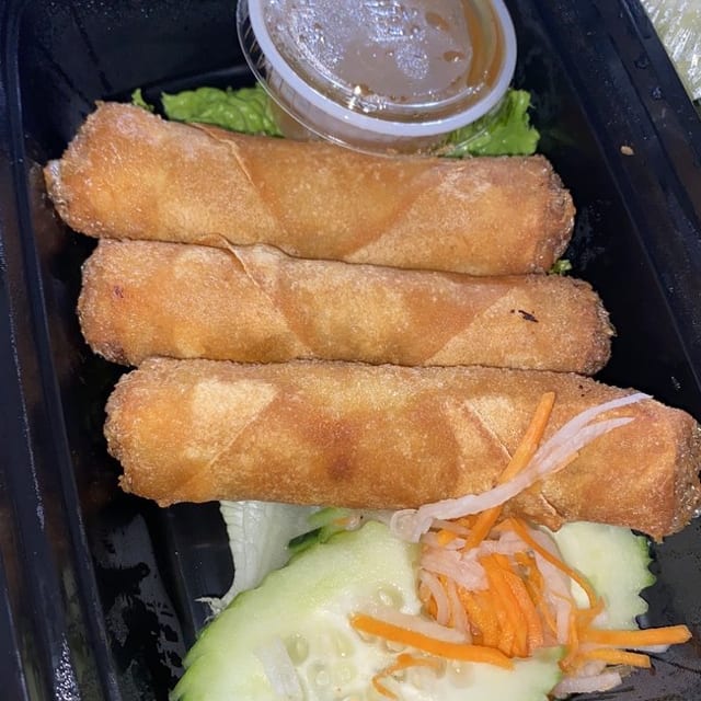 Pork Fresh Spring Rolls.