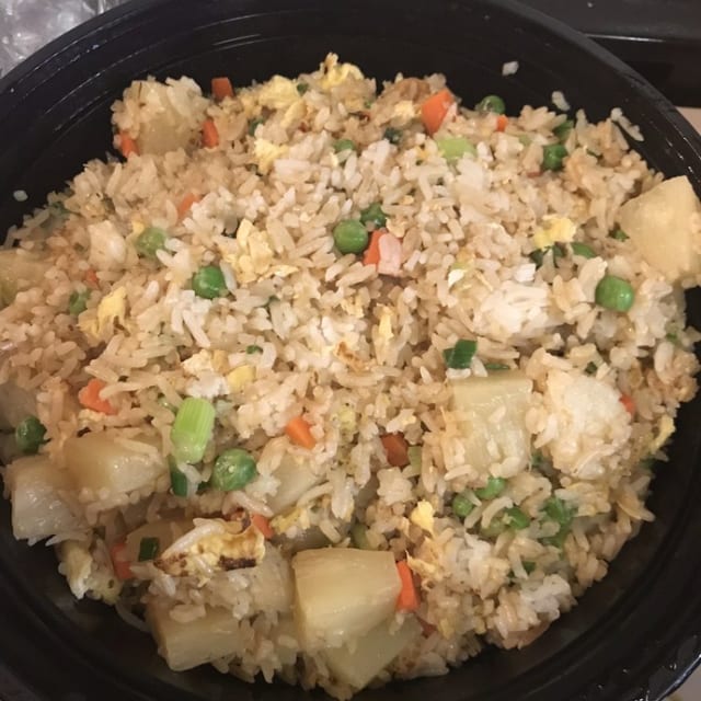 Fried Rice - Pineapple Fried Rice.