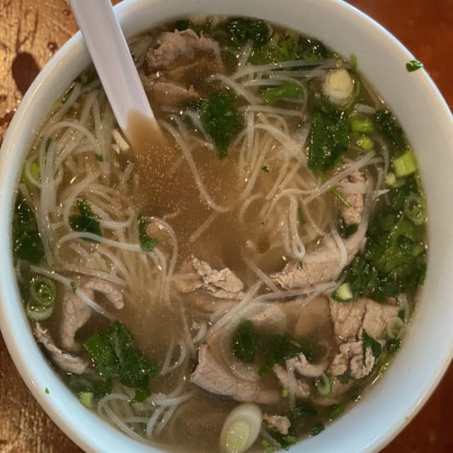Rare Steak Soup Pho.