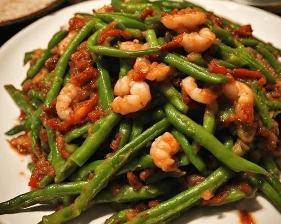 String Beans with Pork.