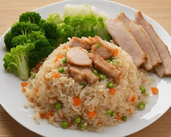 Fried Rice - Pork Fried Rice.