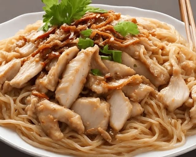 Chicken Singapore Noodles++.