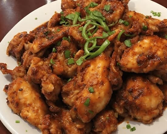 Spicy Garlic Chicken.
