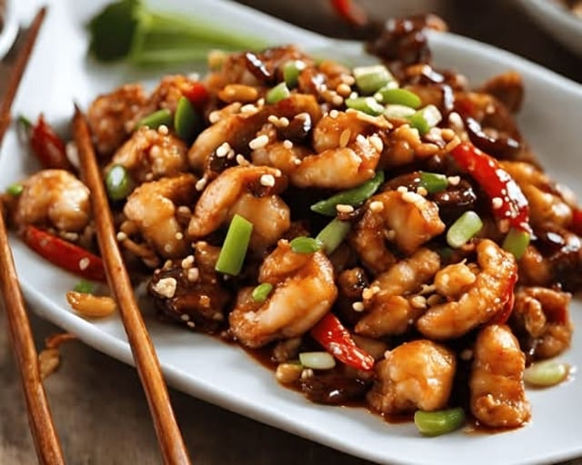 Kung Pao Chicken.