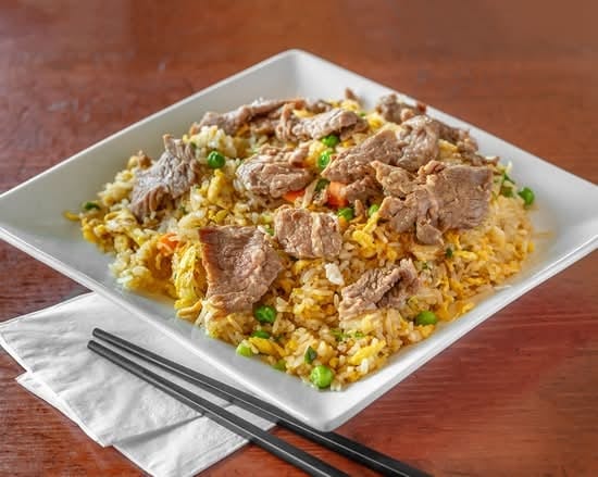 Fried Rice - Beef Fried Rice.