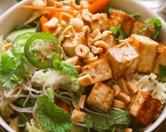 Fried Tofu Salad.