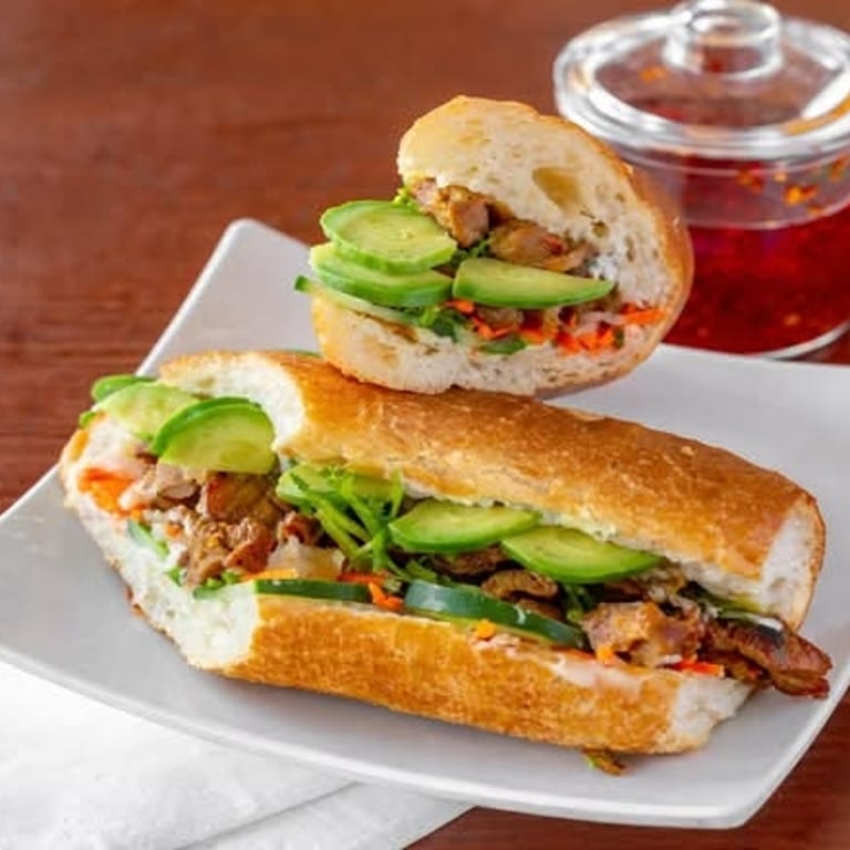 Delicious Banh Mi Sandwiches
