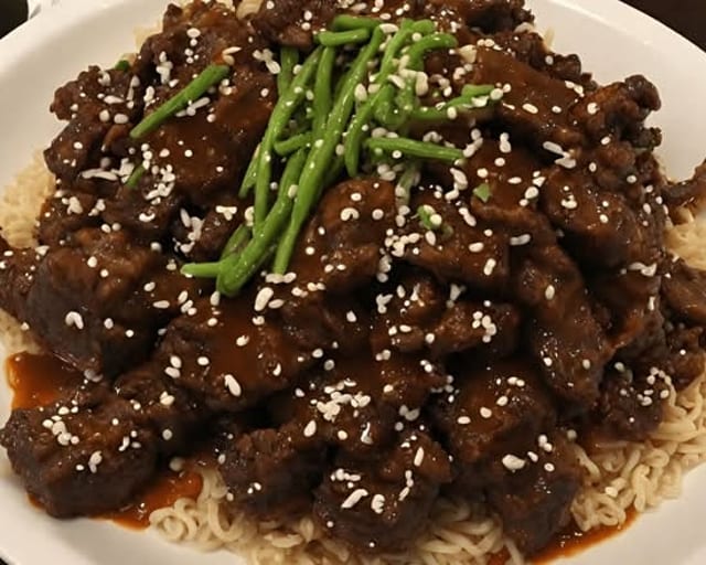 Mongolian Beef.