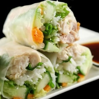Chicken Fresh Spring Rolls