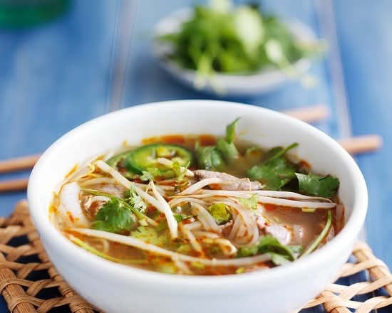 Pho Tom Yum Seafood.