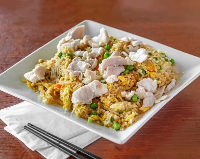 Fried Rice - Chicken Fried Rice.