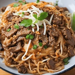 Beef Pad Thai++