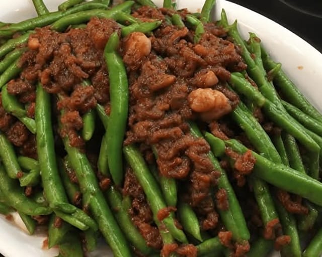 String Beans with Beef.