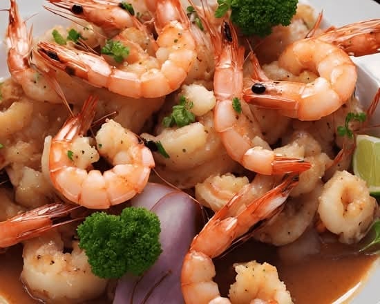 Sweet & Pungent Shrimp.