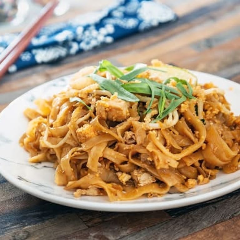 Delicious Thai Noodles Await