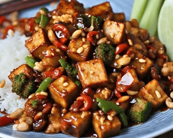 Kung Pao Tofu.